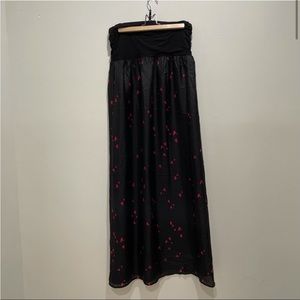 ISO Twelfth Street by Cynthia Vincent bird maxi dress